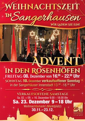 Advent in den Rosenhöfen, Sangerhausen